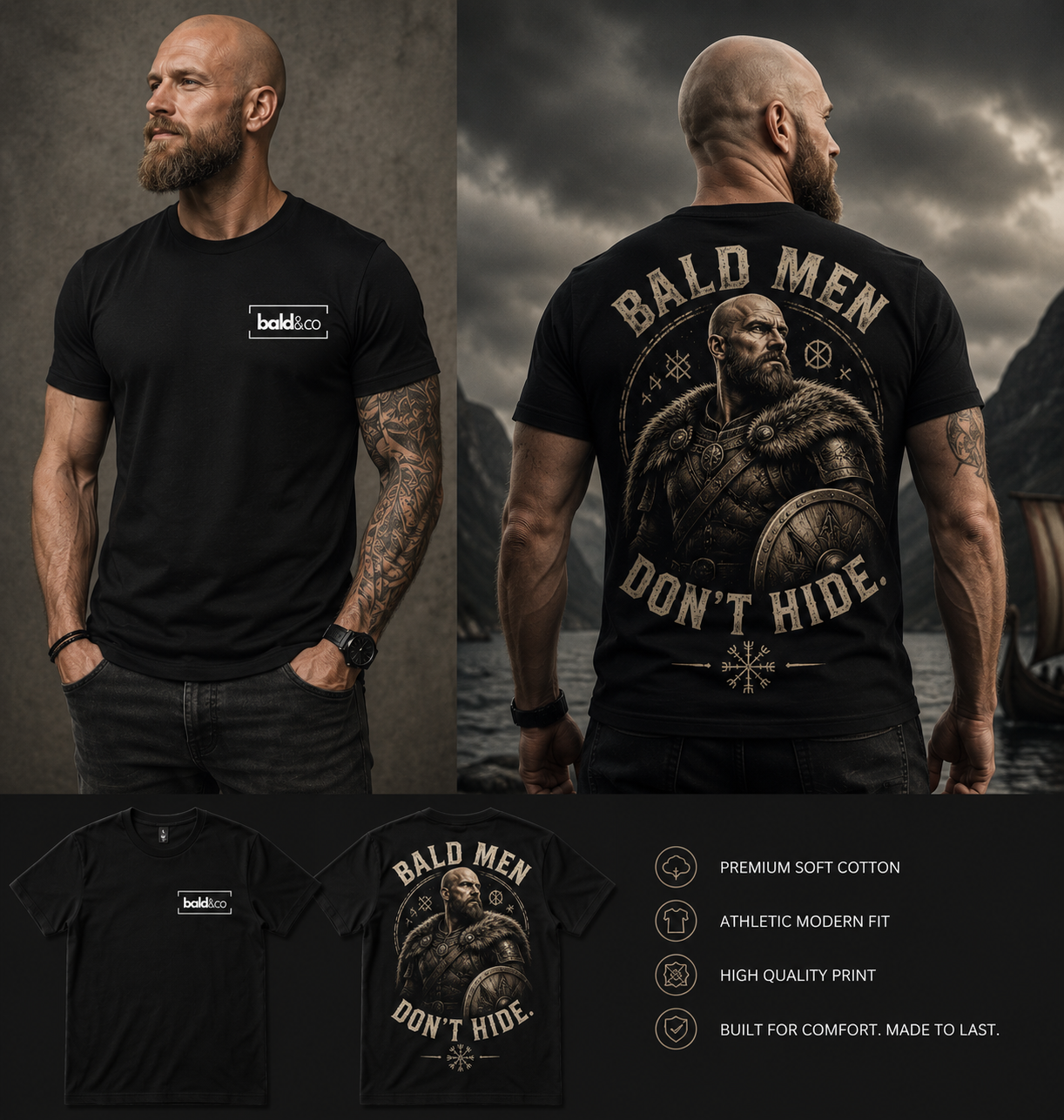 Bald Men Don't Hide